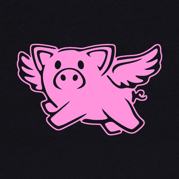 Flying Pig by Oolong